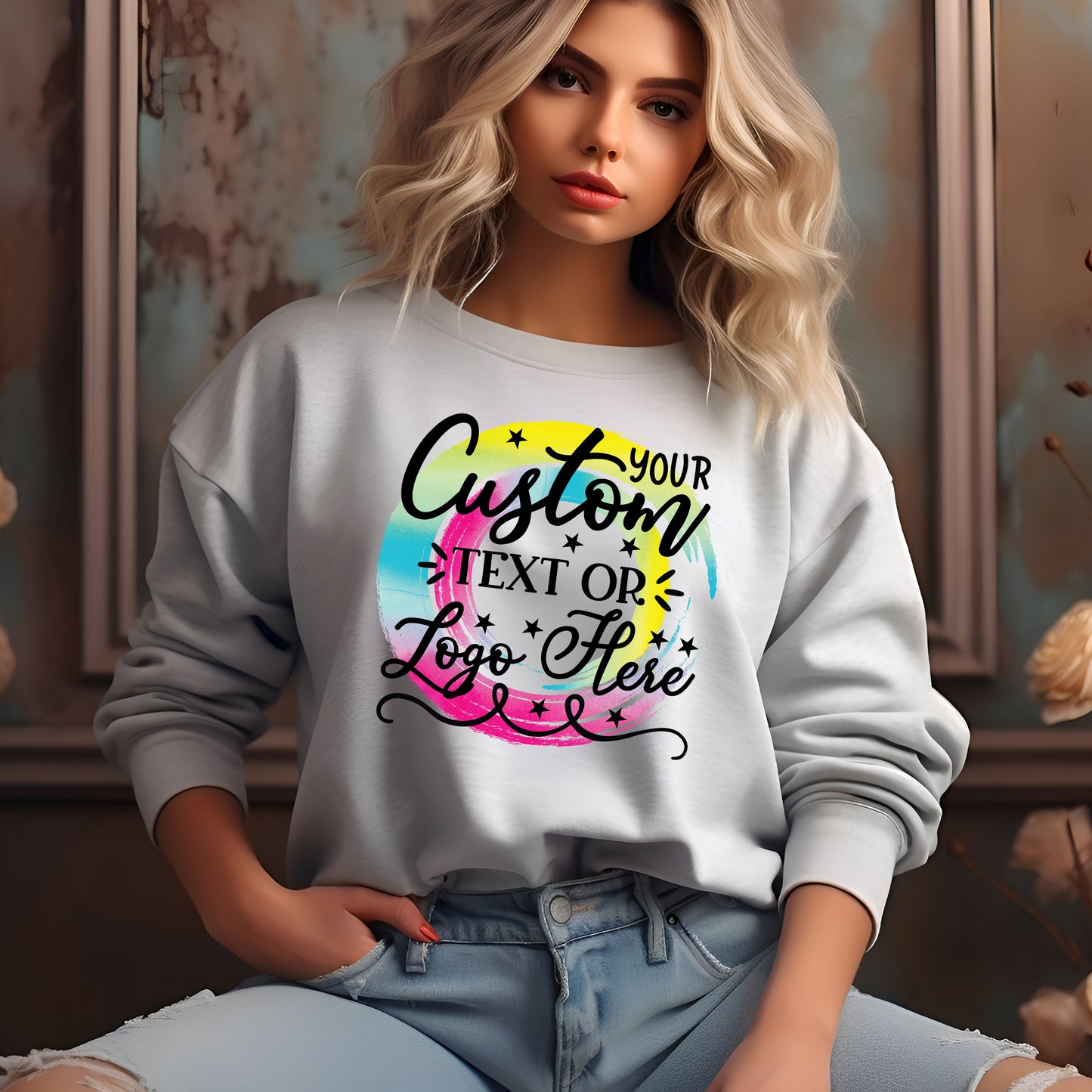 Custom-Gildan - Heavy Blend™ Crewneck Sweatshirt