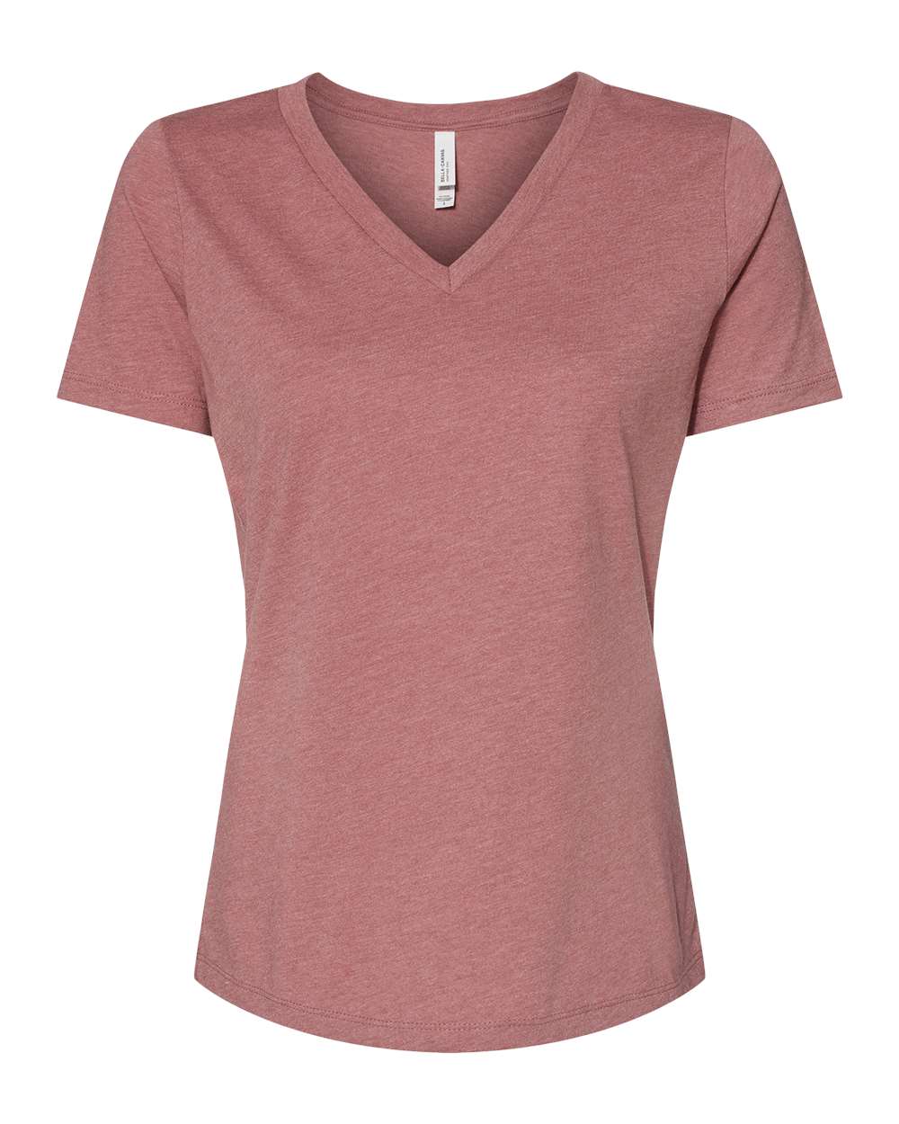 Custom Bella+Canvas - Women’s Relaxed Jersey V-Neck Tee +CVC-Shirt