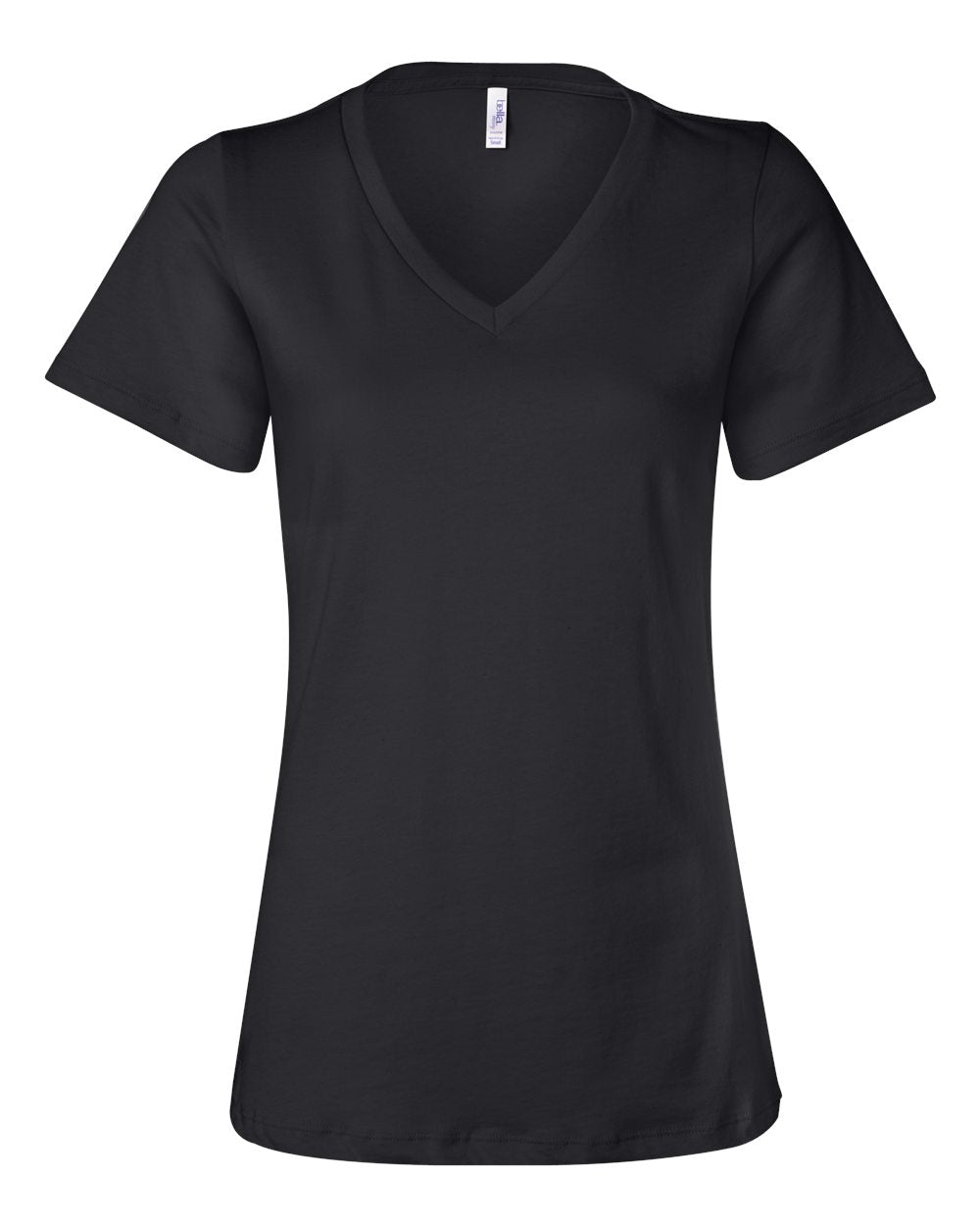 Custom Bella+Canvas - Women’s Relaxed Jersey V-Neck Tee +CVC-Shirt