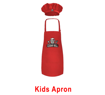 Custom-Kids & Adults Apron Set