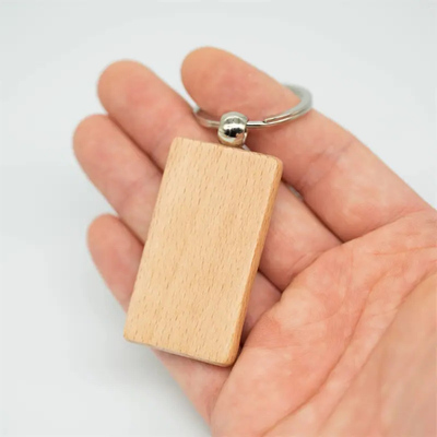 Custom Wooden Engraved Key Chain