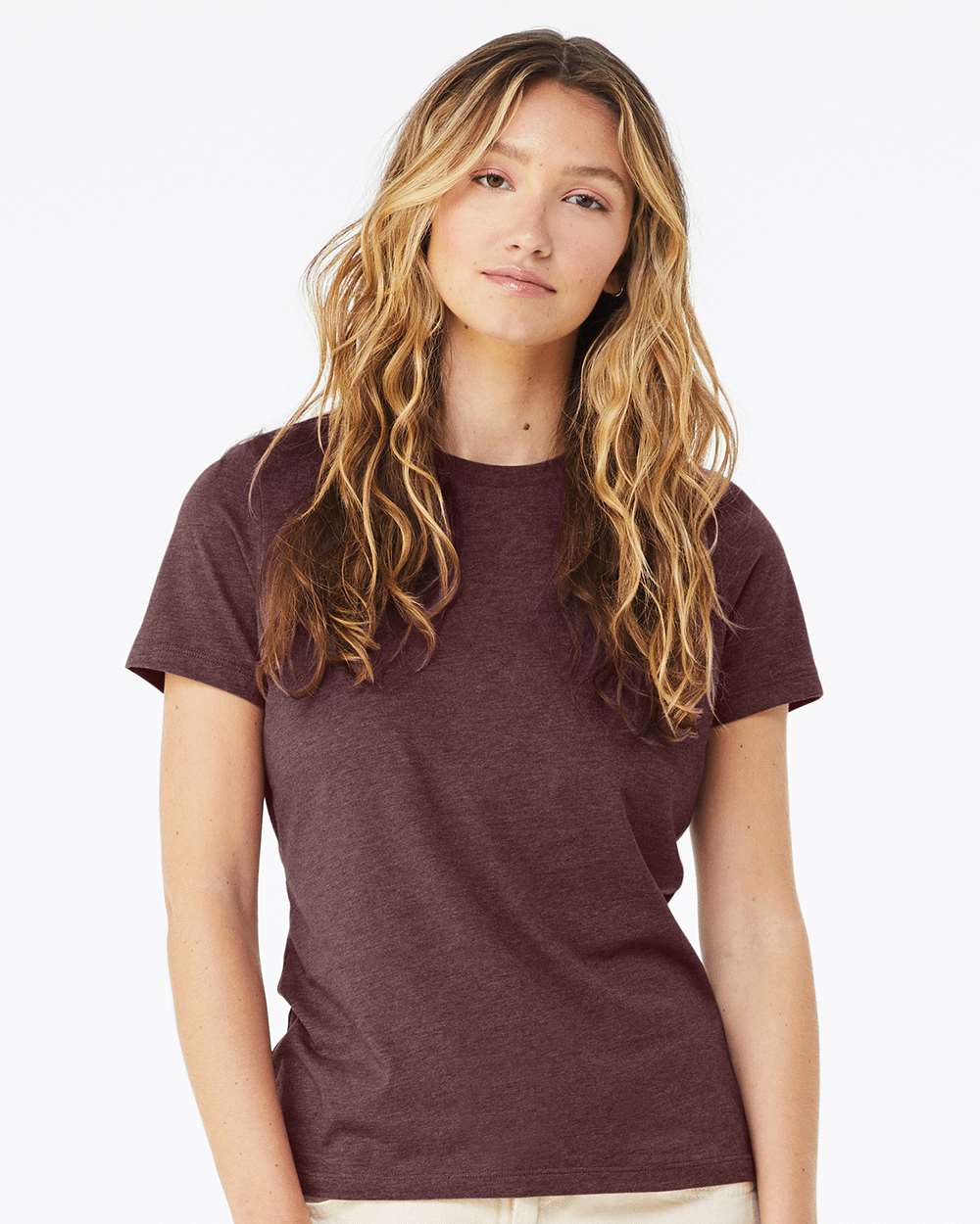 Custom-Bella+Canvas - Women’s Relaxed Jersey Tee +CVC-Shirt