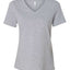 Custom-Bella+Canvas - Women’s Relaxed Jersey V-Neck Tee +CVC-Shirt
