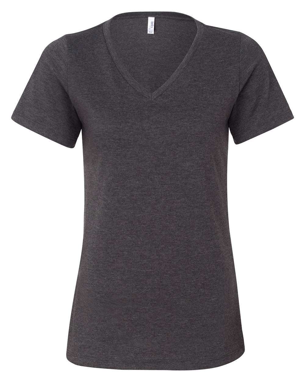 Custom-Bella+Canvas - Women’s Relaxed Jersey V-Neck Tee +CVC-Shirt