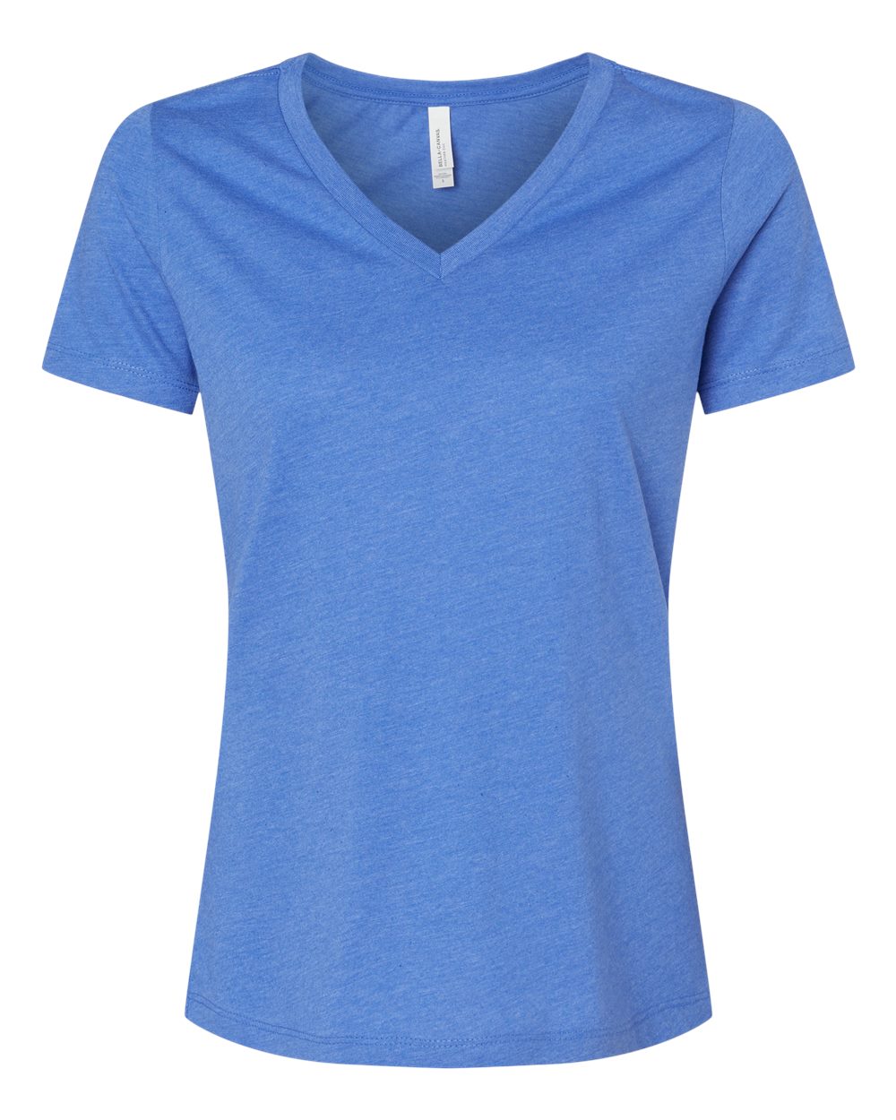Custom-Bella+Canvas - Women’s Relaxed Jersey V-Neck Tee +CVC-Shirt