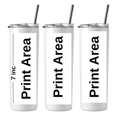Custom-Skinny Tumbler (20 Oz)
