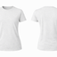 Custom Women Short Sleeve Crewneck and V-Neck T-Shirt