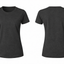Custom Women Short Sleeve Crewneck and V-Neck T-Shirt