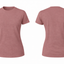 Custom Women Short Sleeve Crewneck and V-Neck T-Shirt