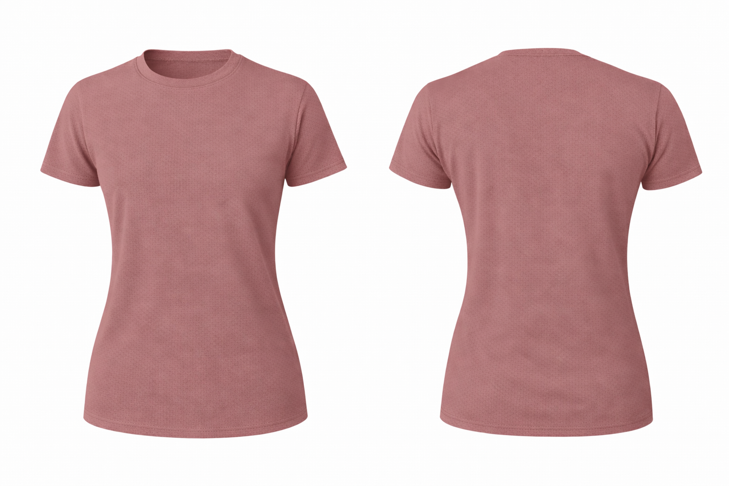 Custom Women Short Sleeve Crewneck and V-Neck T-Shirt