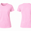 Custom Women Short Sleeve Crewneck and V-Neck T-Shirt