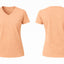WOMEN-V NECK-SHORT SLEEVE-TSHIRT