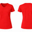 WOMEN-V NECK-SHORT SLEEVE-TSHIRT